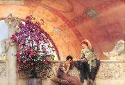 Alma-Tadema, Sir Lawrence Unconscious Rivals (mk23) oil